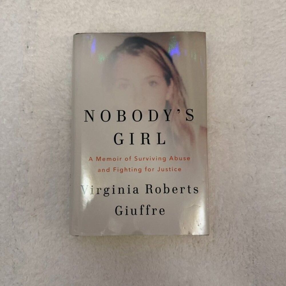 Nobody's Girl by Virginia Roberts Giuffre Jeffrey Epstein Book Novel Biography